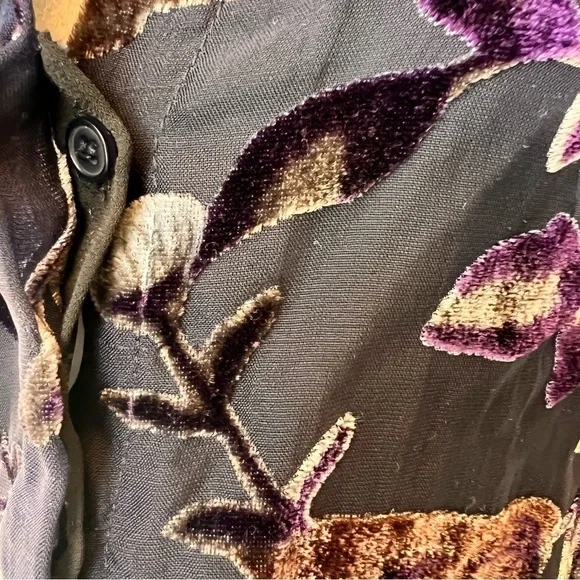 Carolina Belle Montreal Dark Navy Dress Size 8 Romantic Velvet Coquette Romantic - Picture 4 of 9